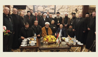 حزب الله  " كرّم مطارنة وأساقفة في البقاع تحت شعار "العيش الواحد"