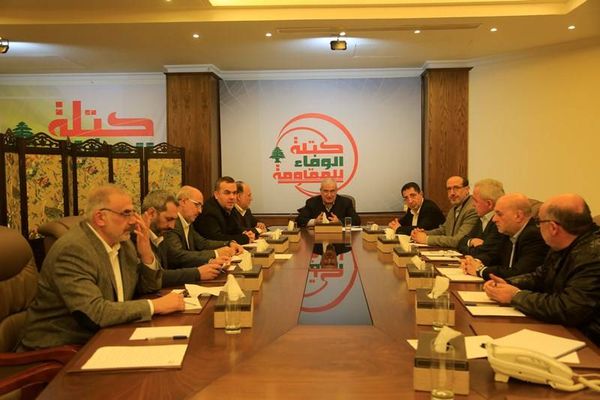 "الوفاء للمقاومة": نستغرب حماسة البعض لتأجيل موعد الانتخابات
ولتراجع السلطة حساباتها في ظل انكشاف مدى المؤامرة وأهدافها