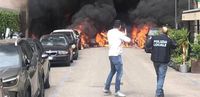 انفجار ضخم يهز وسط مدينة ميلانو