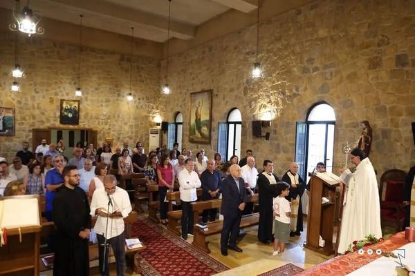 دير مار إلياس - الكنيسه احتفل بعيد شفيعه ومرور 175 سنة على تأسيسه