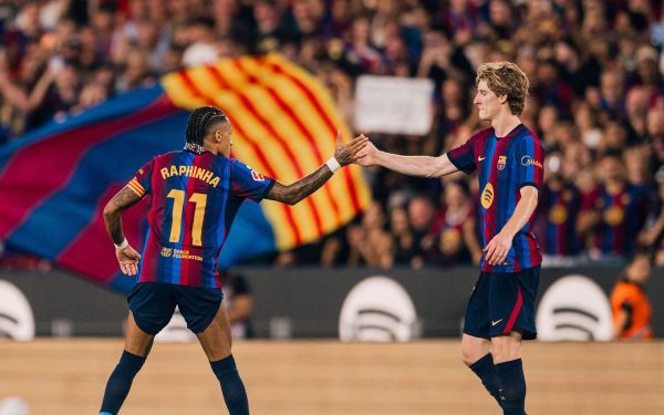 برشلونة يسحق فاييكانو بخماسية ويواصل الصداؤة
