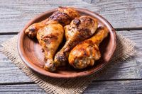 دجاج على الفحم