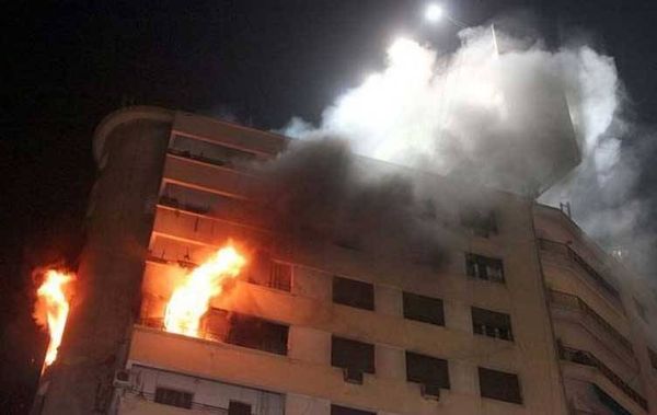حريق داخل منزل محمد في الغازية و السبب نار التدفئة