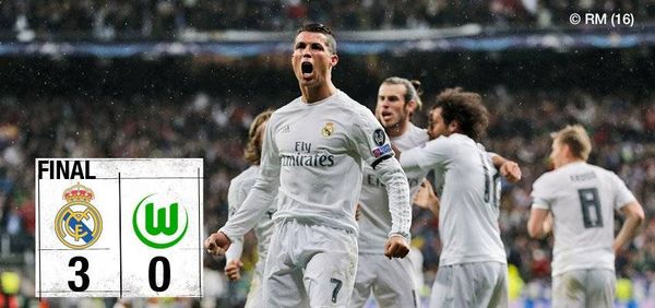 هاتريك رونالدو تقود ريال مدريد للفوز على فولسبورغ بثلاثية نظيفة