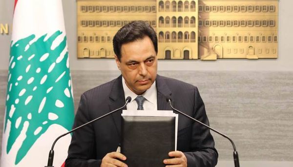دياب يلتقي سفراء ويلقي كلمة مباشرة غدًا