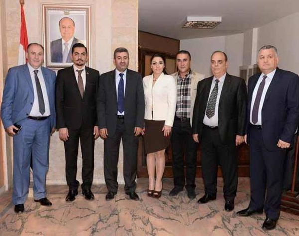 سفير اليمن التقى وفد اللوبي الإقتصادي
وعرض مجالات الاستثمار في بلاده