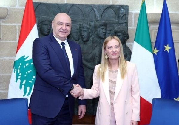 عون التقى نظيره الإيطالي وميلوني: للضغط <br />
على "إسرائيل" لالتزام تطبيق "الإطار"