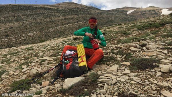 جويس عزام.. أول عربية تتسلق أعلى 7 قمم في العالم