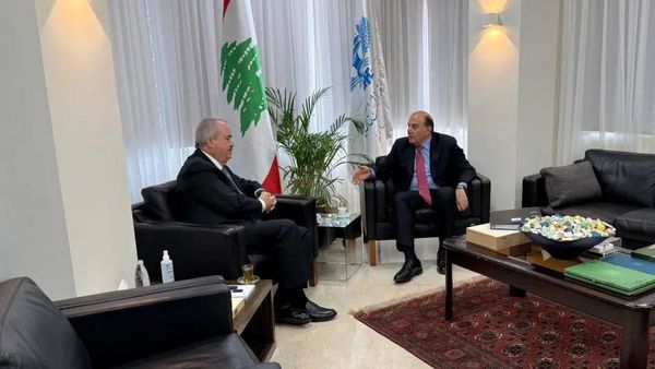 جابر يبحث مع حاكم مصرف لبنان توصيات صندوق النقد