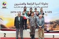 آسيا: رندة شقير تحصد البرونزية
وتؤكد حضور الكاراتيه اللبنانية قارياً