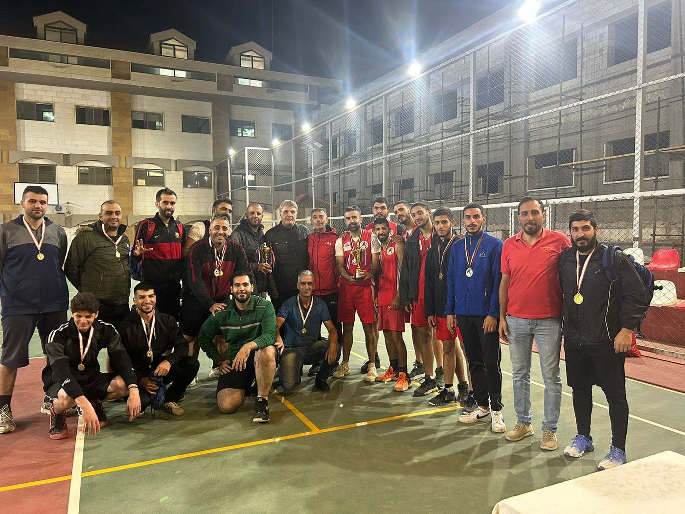 دورة رواد الامل في كرة السلة برعاية رئيس الجامعة الاسلامية في لبنان الدكتور حسن اللقيس