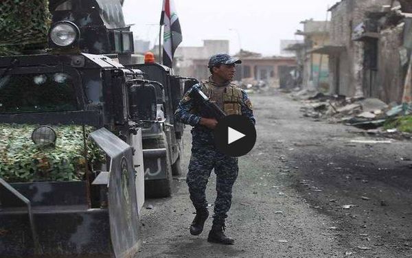 فيديو : القوات العراقية تحكم الطوق حول جامع النوري الكبير
