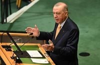 يالفيديو: الوفد الإسرائيلي يغادر قاعة الأمم المتحدة بالتزامن مع كلمة أردوغان