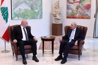 عون يستقبل بري