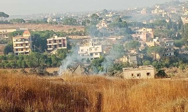 مُحلّقة إسرائيلية ألقت قنبلة باتجاه سيارة في دوحة كفررمان