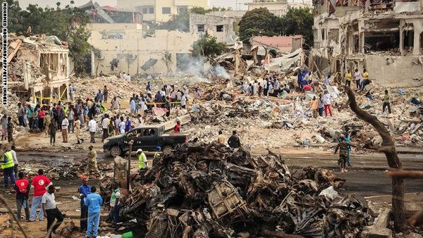 الصومال: 512 قتيلاً بانفجاري مقديشو بأكتوبر