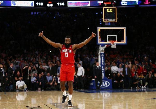 Harden reste sur son nuage
