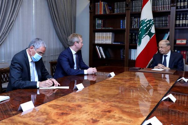 عون أمام ممثل الاتحاد الأوروبي: أي حل مستدام يبدأ بوضع حد لمعاناة الشعب الفلسطيني