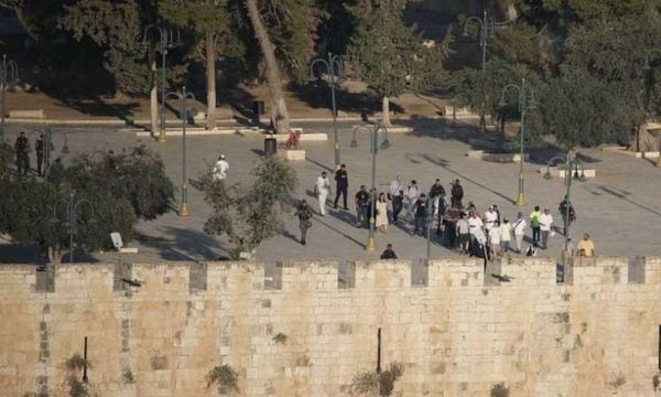مستوطنون يجددون اقتحام المسجد الأقصى لليوم الثاني على التوالي
