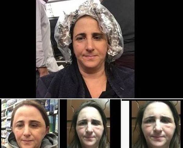 صبغت شعرها وبعد ساعات حدثت المفاجاة... إحذرى أن تفعلي مثلها!