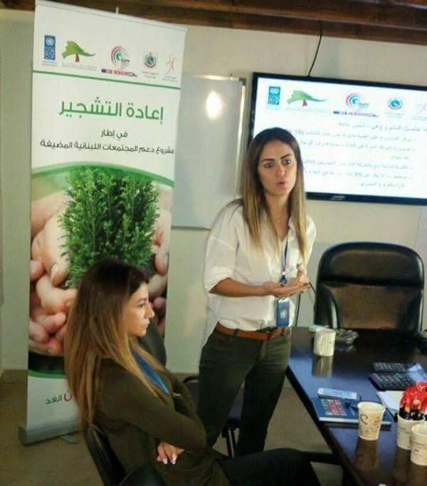 تشجير 15000 شتلة ارز في جبال المكمل