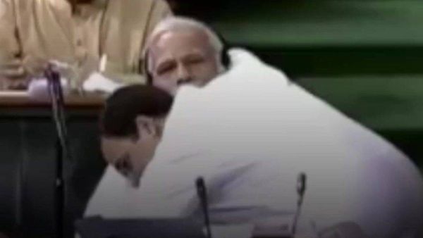 Was India's most famous hug an ambush?