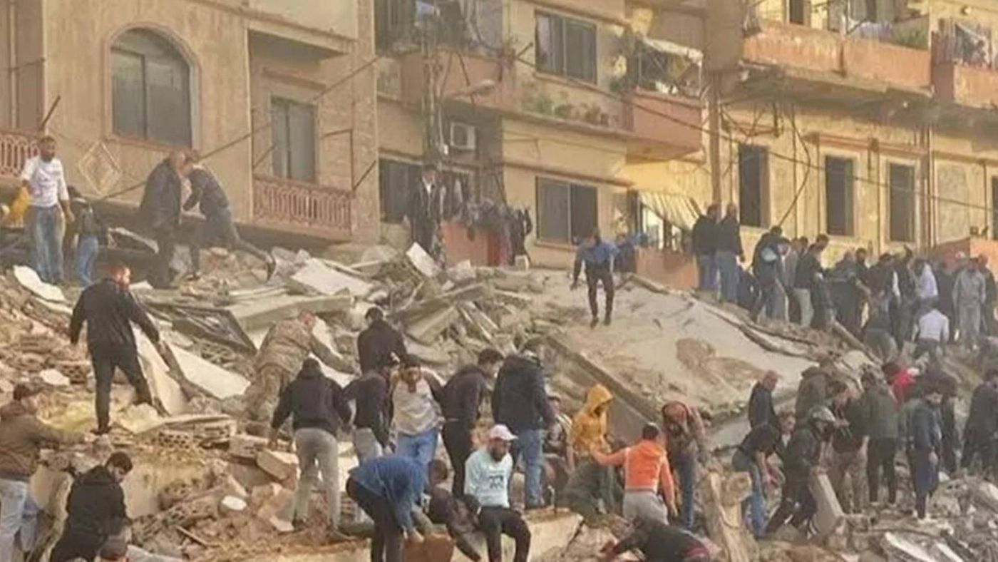 فرنسا تتضامن مع طرابلس بعد انهيار مبنى في باب التبانة