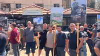 اعتصام في النبطية لقرى الجنوب رفضاً لسياسة التفجير والنسف الممنهج