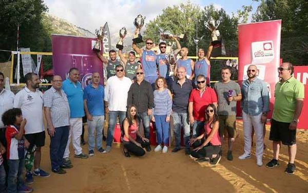 اختتام حاشد لبطولة لبنان «الفا» للكرة الطائرة الشاطئية
اللقبان لأبي شديد والقزي ولأبو جودة وعدره
أبي رميا: نشكر المساهمين في انجاح الحدث