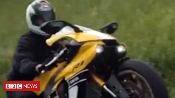 Biker jailed after filming himself riding at 189mph