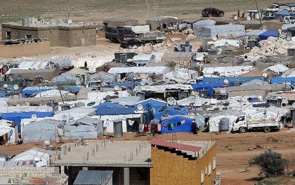 عدد اللاجئين السوريين المسجلين  فقط في لبنان تخطى المليون
