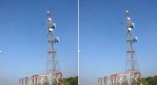 بالفيديو.. لماذا انتحر هذا الشاب من أعلى برج إتصالات