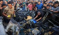 استشهاد فلسطيني وابنته بقصف إسرائيلي استهدف سيارة في غزة