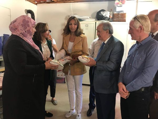 حمادة في اطلاق برنامج الجمال لحياة افضل للاجئات في بر الياس: الجهد اللبناني تجاه أشقائه وإستثماره بالعمل الانساني يؤتي ثماره