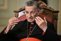 الراعي يتابع مع رئيس بلدية رميش أوضاع القرى الحدودية ودعم صمود الأهالي