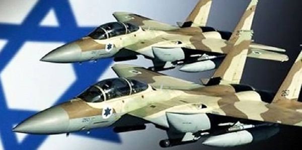 الطيران الحربي الاسرائيلي يحلق فوق مرجعيون