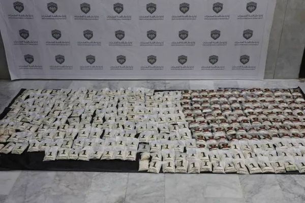 الداخلية السورية تعلن ضبط 4 ملايين حبة كبتاغون خلال شهر