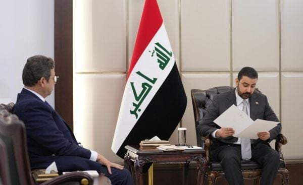 الزيدي تلقى دعوة من السيسي لزيارة مصر