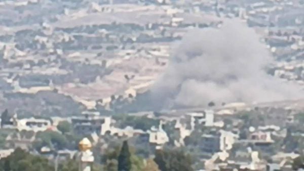 ‏الوكالة الوطنيّة: الجيش الاسرائيلي نفّذ تفجيرات عنيفة في بلدة المنصوري وتفجيراً كبيراً في دير سريان