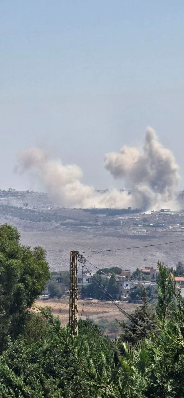 تفجير اسرائيلي في ميس الجبل