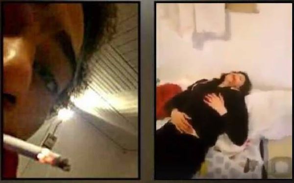 بالفيديو- لاجئ سوري يطعن زوجته الحامل!