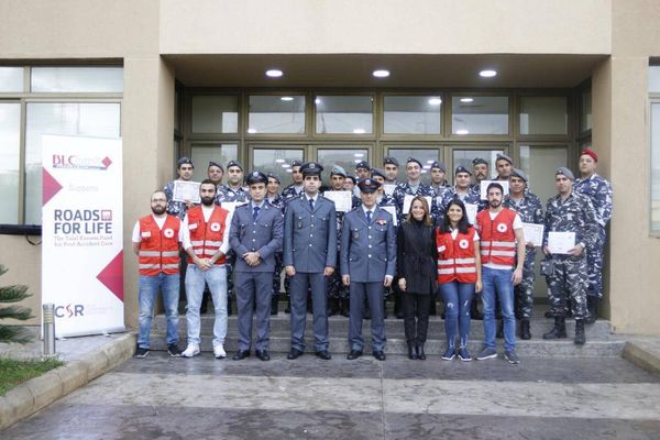 رودز فور لايف سلمت شهادات تدريب إلى أطباء طوارئ وطواقم تمريض وإسعاف