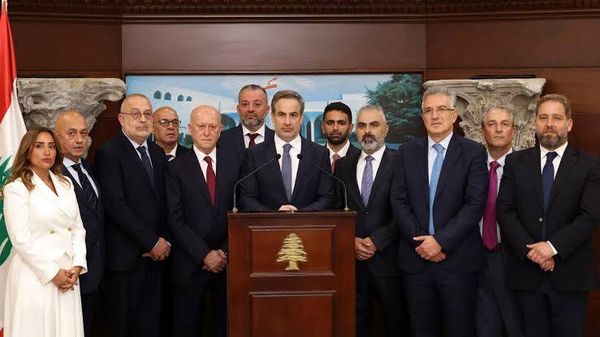 بعد لقائه عون… معوض: الدولة تخوض معركة استعادة السيادة