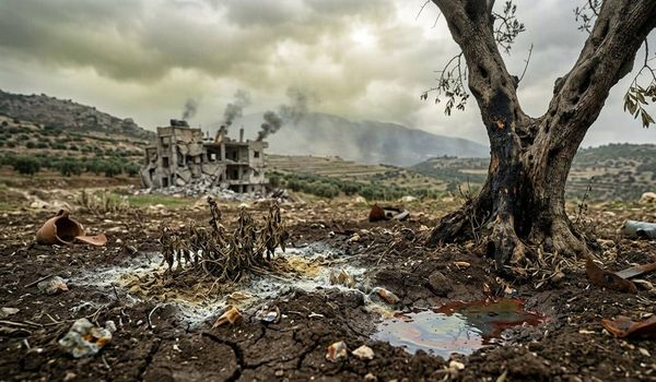كيمياء الحروب الحديثة: كيف تتحول سحب لبنان إلى مصدر لاستنزاف المغذيات من التربة؟