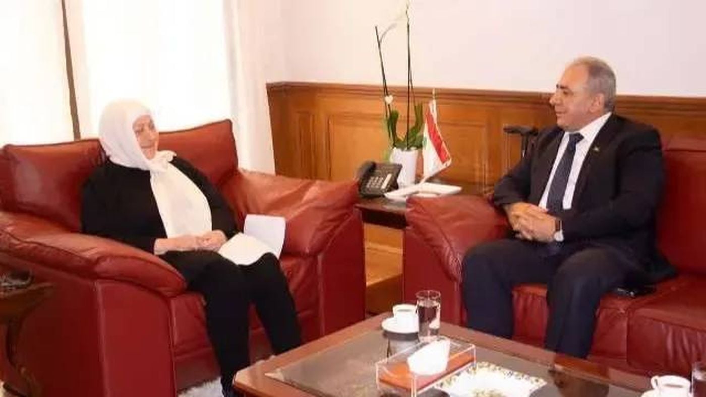 الحريري تبحث مع السفير الفلسطيني أوضاع الجنوب والمخيمات في لبنان