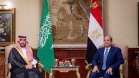 السيسي ومحمد بن سلمان يشددان من القاهرة على أمن الملاحة في باب المندب والبحر الأحمر