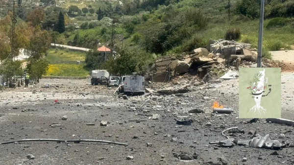 شهيدان و5 جرحى في غارتين على الهيئة الصحية في الجنوب