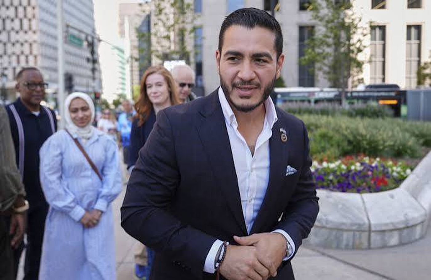 عبد الرحمن السيد يرد على ترامب: يستهدف اسمي وديني لإثارة "الإسلاموفوبيا"