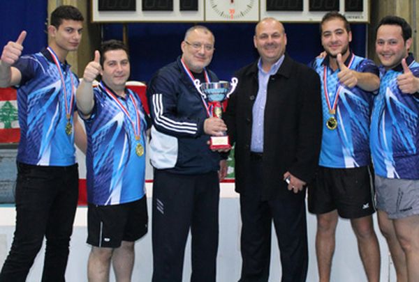 طاولة: اللواء (صيدا) بطل الدرجة الثانية