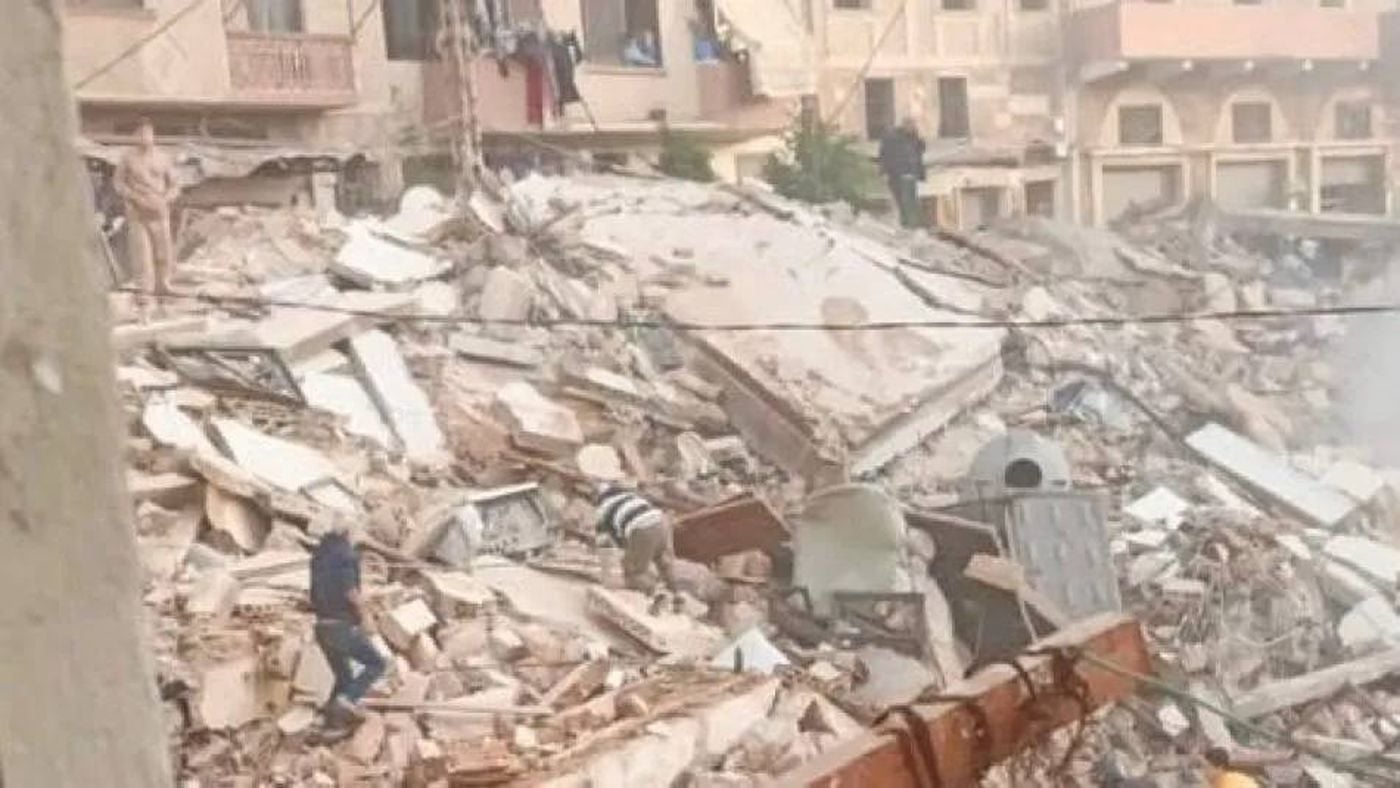 إنتهاء عمليات البحث في مبنى باب التبانة